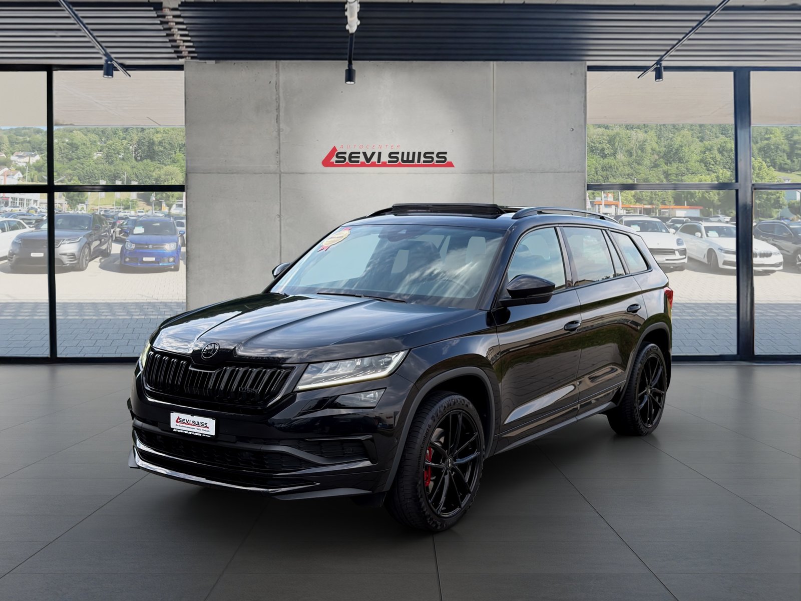 SKODA Kodiaq 2.0 Bi-TDI SCR RS 4x4 DSG,Frisch ab MFK,1 Jahr, Diesel, Occasion / Utilisé, Automatique - 6