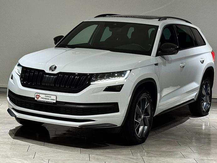 SKODA Kodiaq 2.0 TSI 4x4 Sport Line CH 7Plätzer, Petrol, Second hand / Used, Automatic