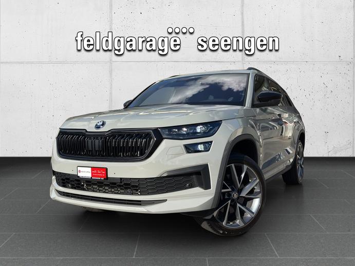 SKODA Kodiaq 2.0 TSI 4x4 SportLine mit AHK, Panorama-Ausstel, Petrol, Second hand / Used, Automatic
