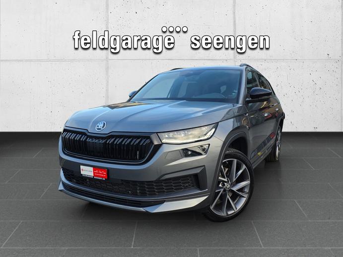 SKODA Kodiaq 2.0 TDI CR SportLine 4x4 DSG mit AHK, Rückfahrkamer, Diesel, Occasion / Gebraucht, Automatik