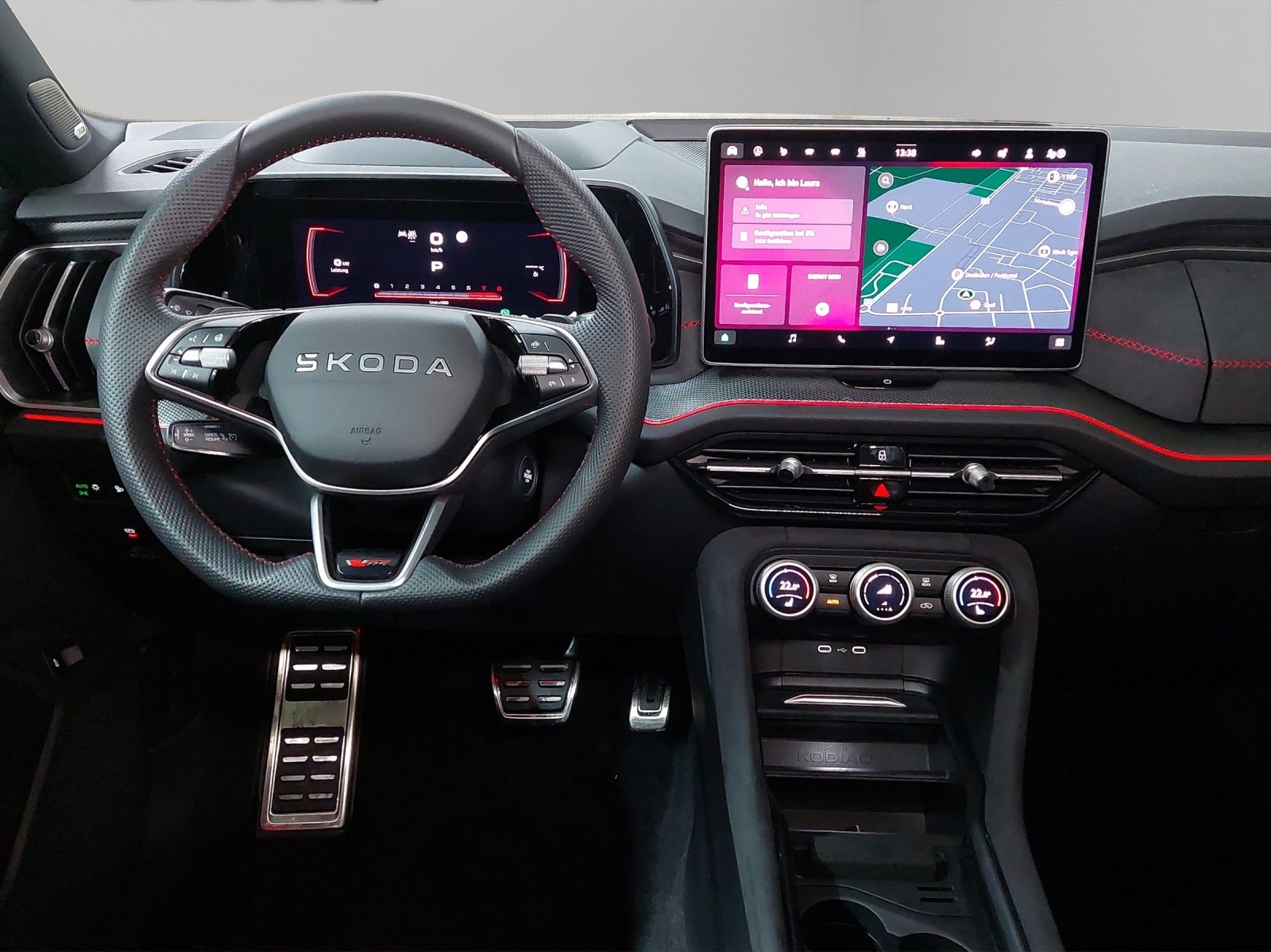 SKODA Kodiaq 2.0 TSI RS 4x4, Benzin, Vorführwagen, Automatik - 7