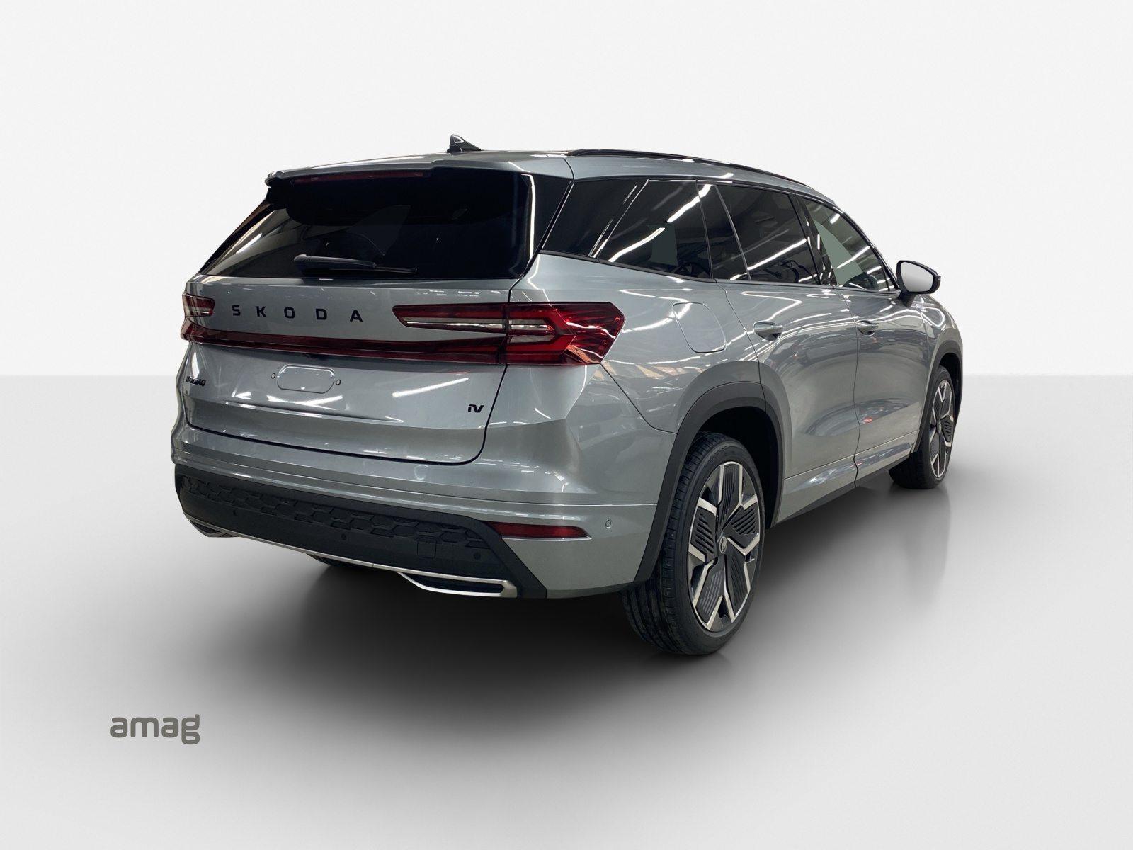 SKODA Kodiaq iV Sportline, Voll-Hybrid Benzin/Elektro, Vorführwagen, Automatik - 5