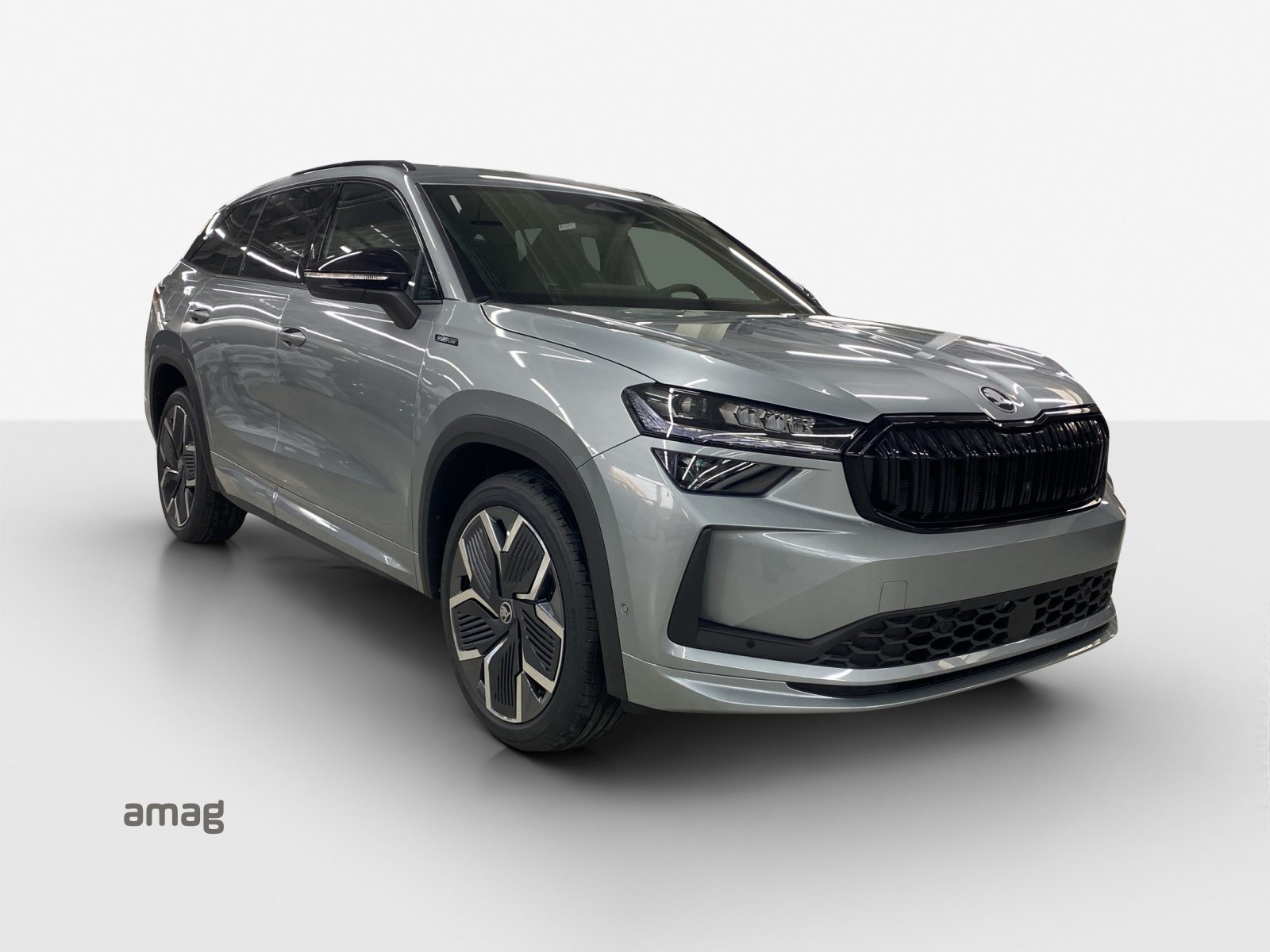 SKODA Kodiaq iV Sportline, Voll-Hybrid Benzin/Elektro, Vorführwagen, Automatik - 6