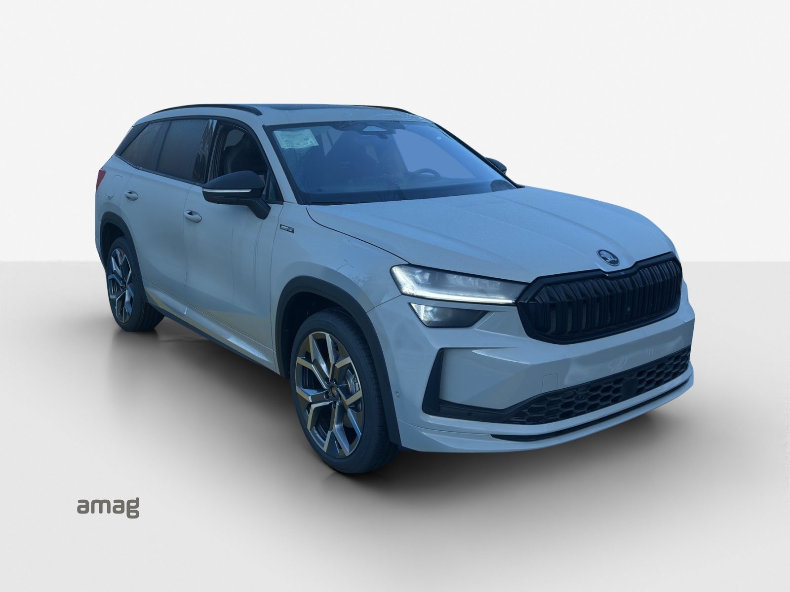 SKODA Kodiaq iV Sportline, Voll-Hybrid Benzin/Elektro, Vorführwagen, Automatik - 6