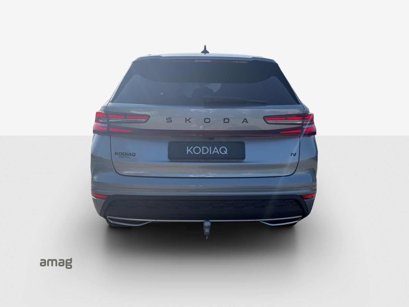 SKODA Kodiaq iV Sportline, Voll-Hybrid Benzin/Elektro, Vorführwagen, Automatik - 4