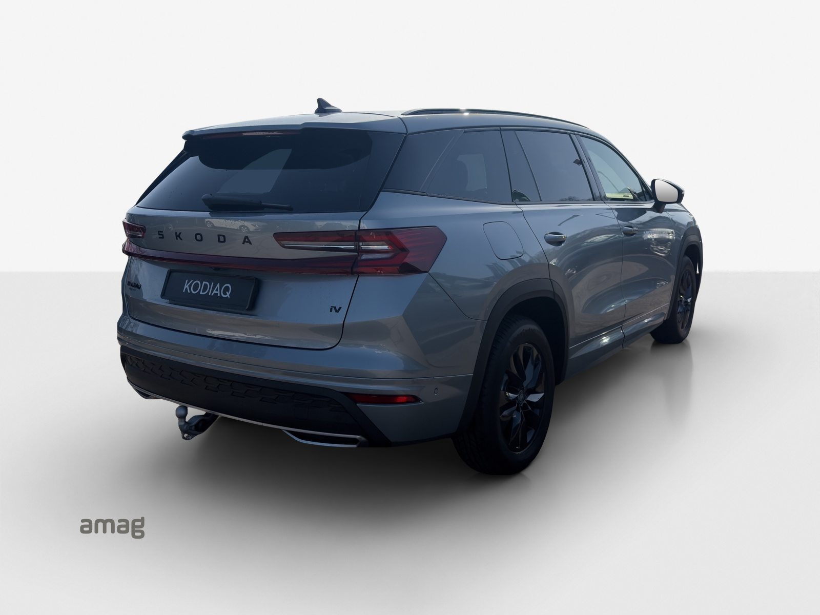 SKODA Kodiaq iV Sportline, Voll-Hybrid Benzin/Elektro, Vorführwagen, Automatik - 5