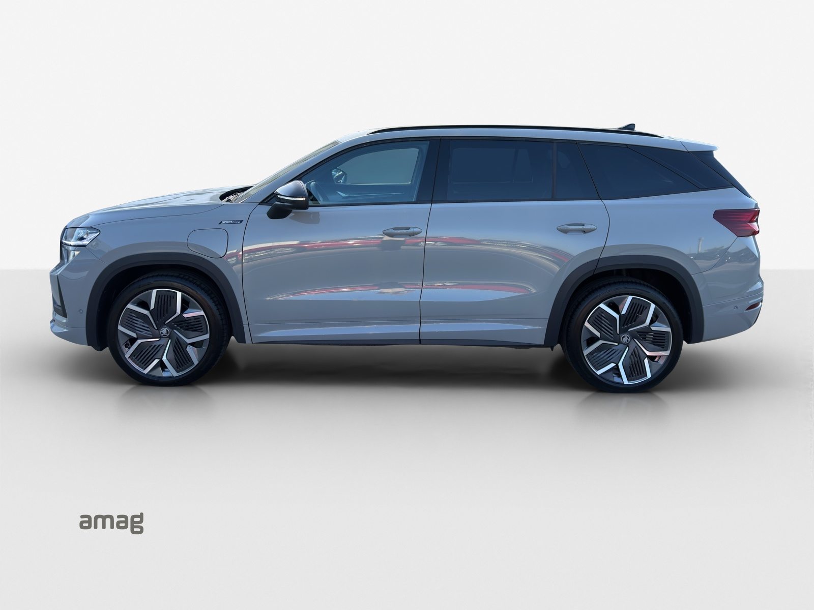 SKODA Kodiaq iV Sportline, Voll-Hybrid Benzin/Elektro, Vorführwagen, Automatik - 2