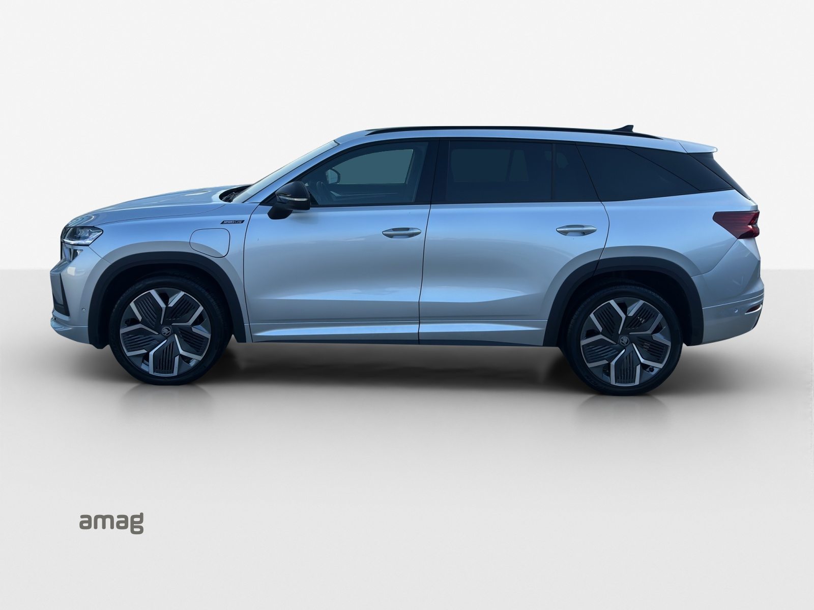 SKODA Kodiaq iV Sportline, Voll-Hybrid Benzin/Elektro, Vorführwagen, Automatik - 2