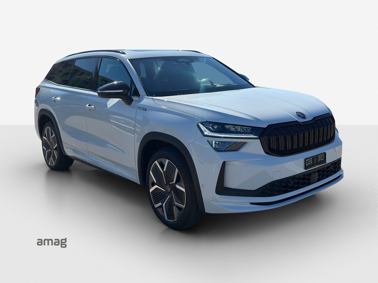 SKODA Kodiaq iV Sportline, Voll-Hybrid Benzin/Elektro, Vorführwagen, Automatik - 6