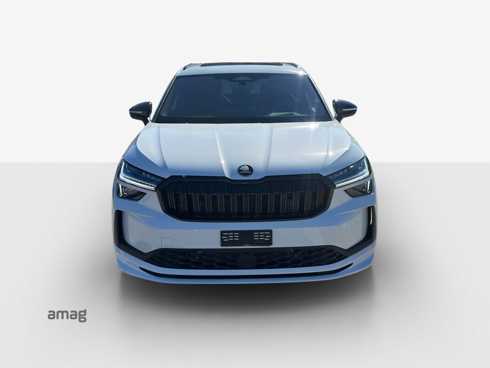 SKODA Kodiaq iV Sportline, Voll-Hybrid Benzin/Elektro, Vorführwagen, Automatik - 7
