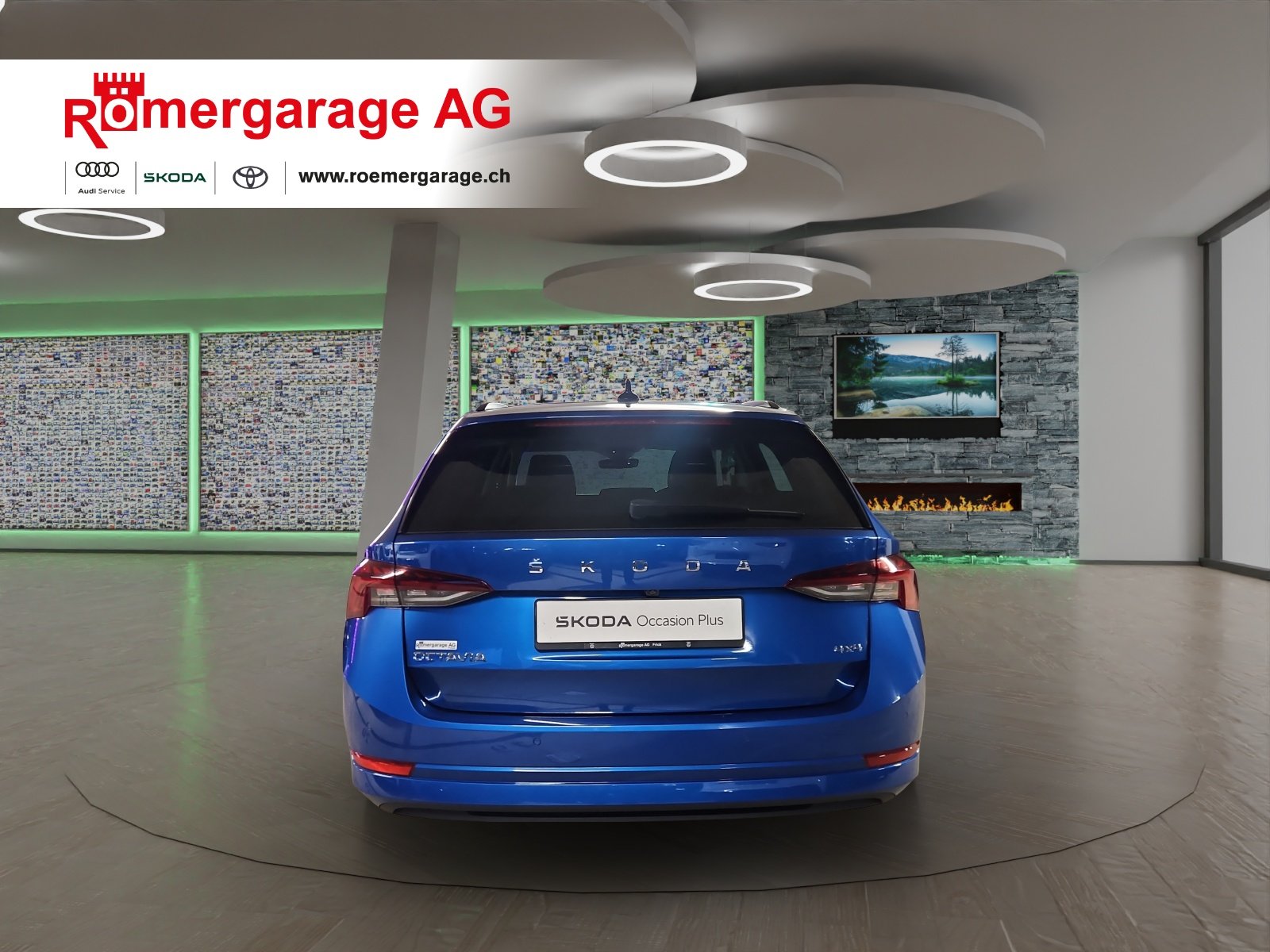 SKODA Octavia Combi 2.0 TDI DSG Ambition 4x4, Diesel, Occasion / Gebraucht, Automatik - 3