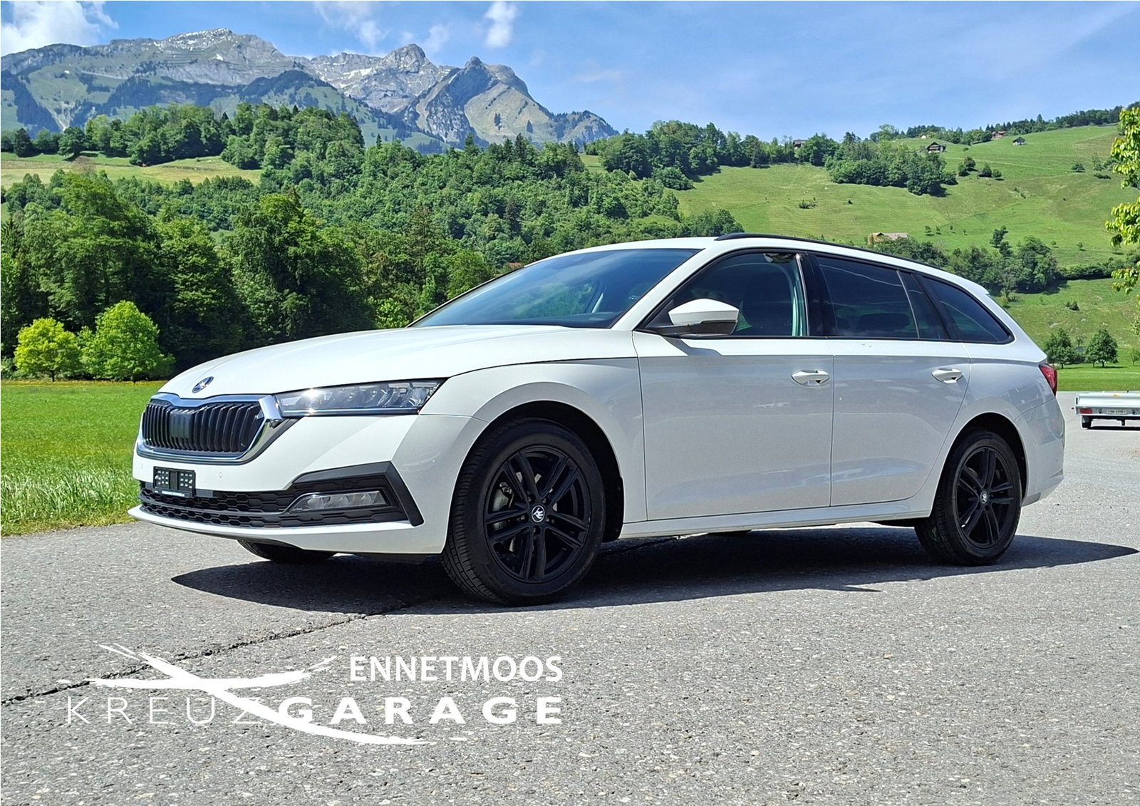 SKODA Octavia Combi 1.5 TSI mHEV DSG Ambition *8-fach bereif, Hybride Léger Essence/Électricité, Occasion / Utilisé, Automatique - 2