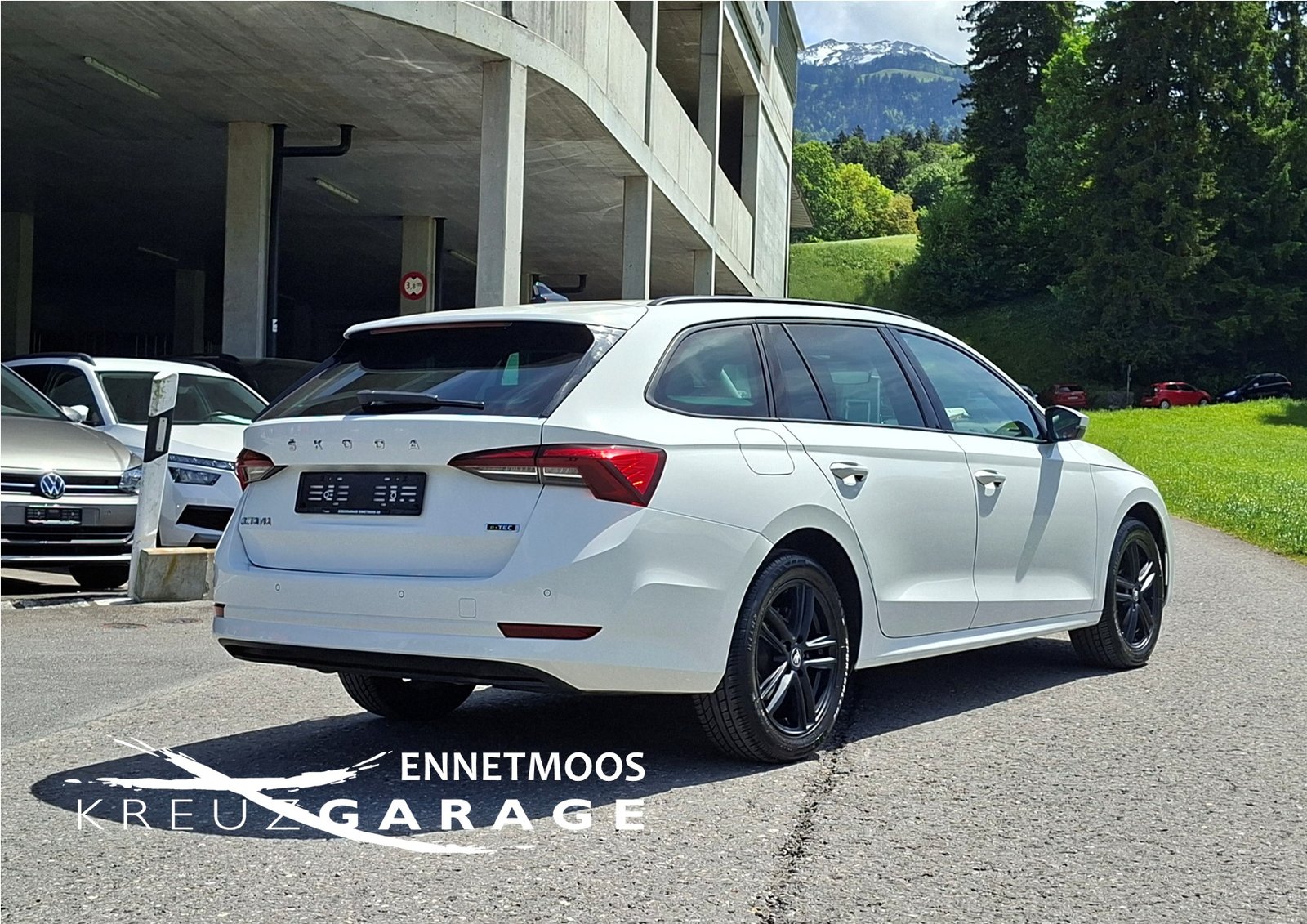 SKODA Octavia Combi 1.5 TSI mHEV DSG Ambition *8-fach bereif, Hybride Léger Essence/Électricité, Occasion / Utilisé, Automatique - 6
