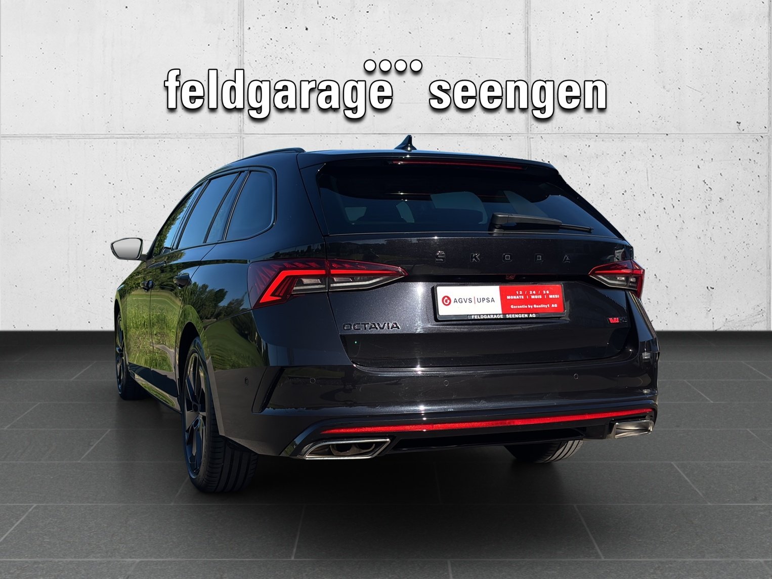 SKODA Octavia Combi 2.0 TDI DSG RS 4x4 mit AHK Vorbereitung,, Diesel, Occasion / Gebraucht, Automatik - 7
