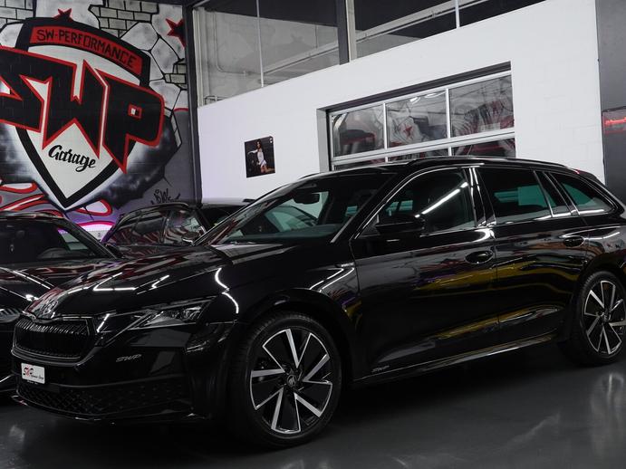 SKODA OCTAVIA COMBI 2.0 TSI DSG BLACK SPORT LINE 4x4, Benzin, Occasion / Gebraucht, Automatik