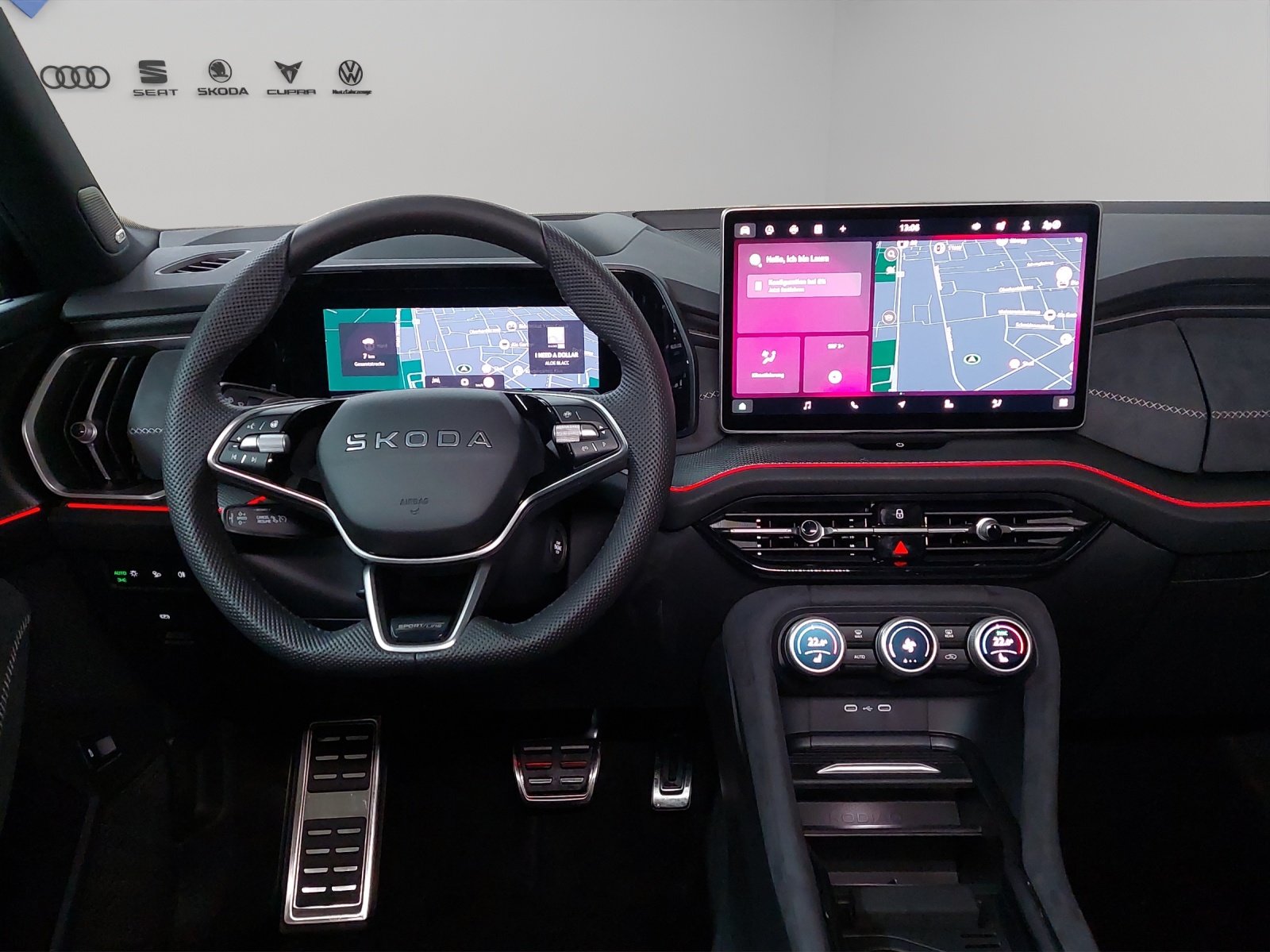 SKODA Skoda Kodiaq Sportline 4x4, Benzina, Auto nuove, Automatico - 7