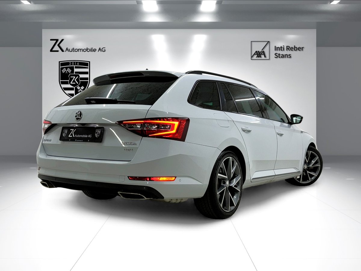 SKODA Superb Combi 2.0 TSI SportLine+ 280PS DSG 4x4 | Panoramadach, Essence, Occasion / Utilisé, Automatique - 2
