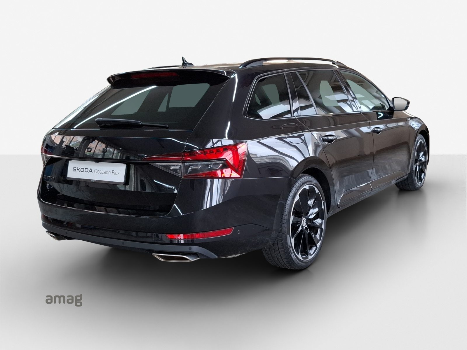SKODA SUPERB Sportline, Benzin, Occasion / Gebraucht, Automatik - 5