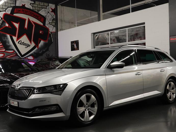 SKODA SUPERB COMBI 2.0 TDI SILVER AMBITION 4x4 DSG CH-FZ SEHR SPA, Diesel, Occasion / Gebraucht, Automatik