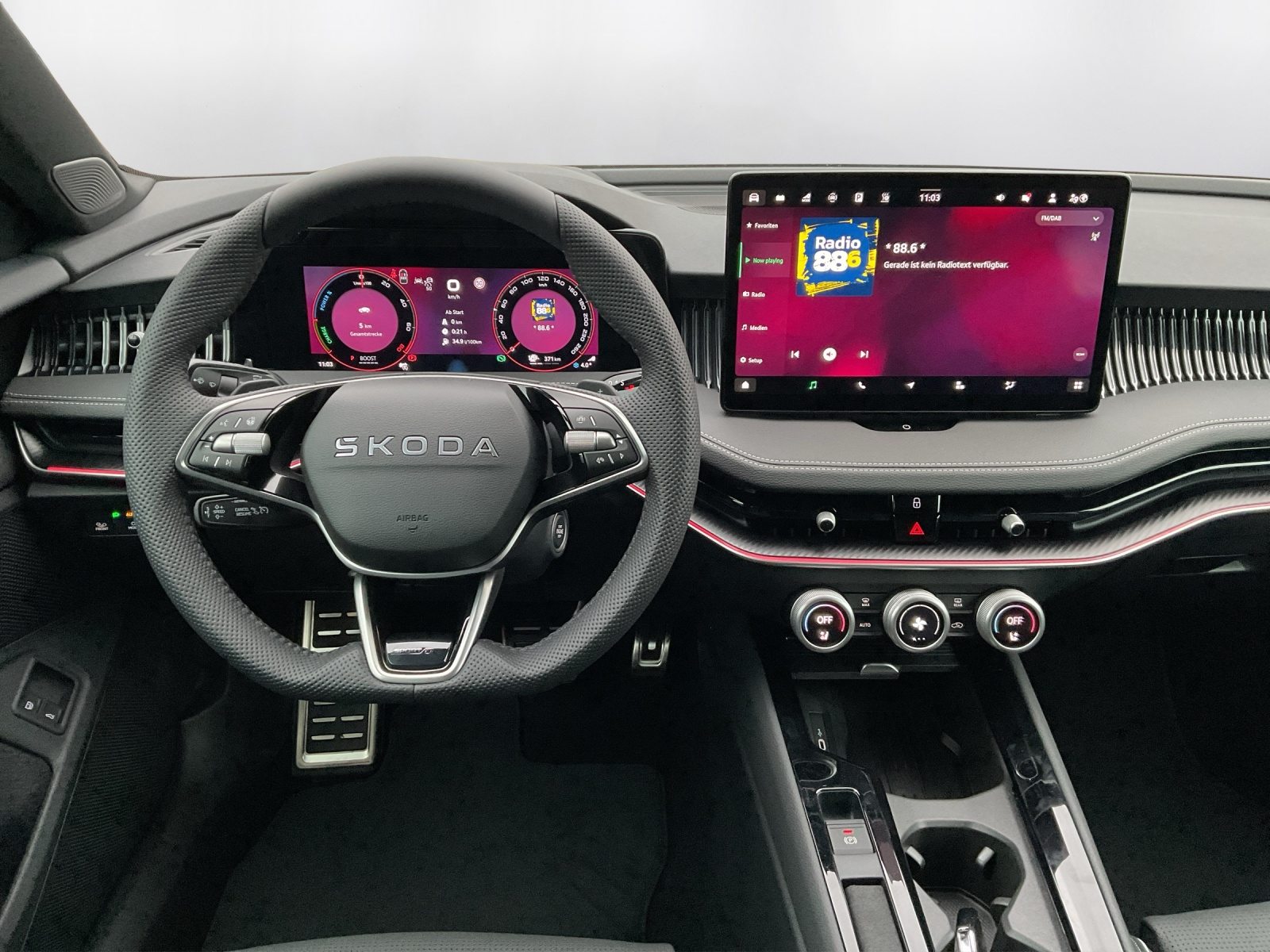 SKODA Superb iV Sportline, Hybride Intégral Essence/Électricité, Voiture de démonstration, Automatique - 7