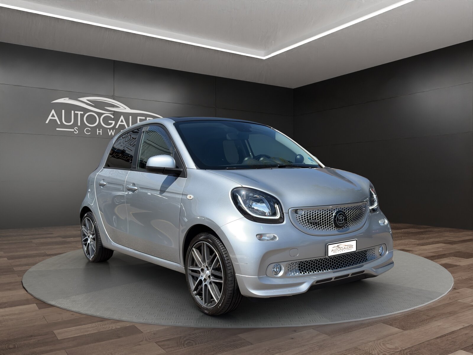 SMART forfour Brabus Xclusive twinamic CH Fahrzeug FALTDAC, Essence, Occasion / Utilisé, Automatique - 7
