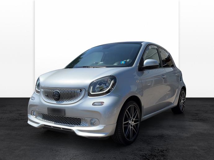 SMART forfour Brabus Xclusive twinamic CH Fahrzeug FALTDACH Na, Benzin, Occasion / Gebraucht, Automatik