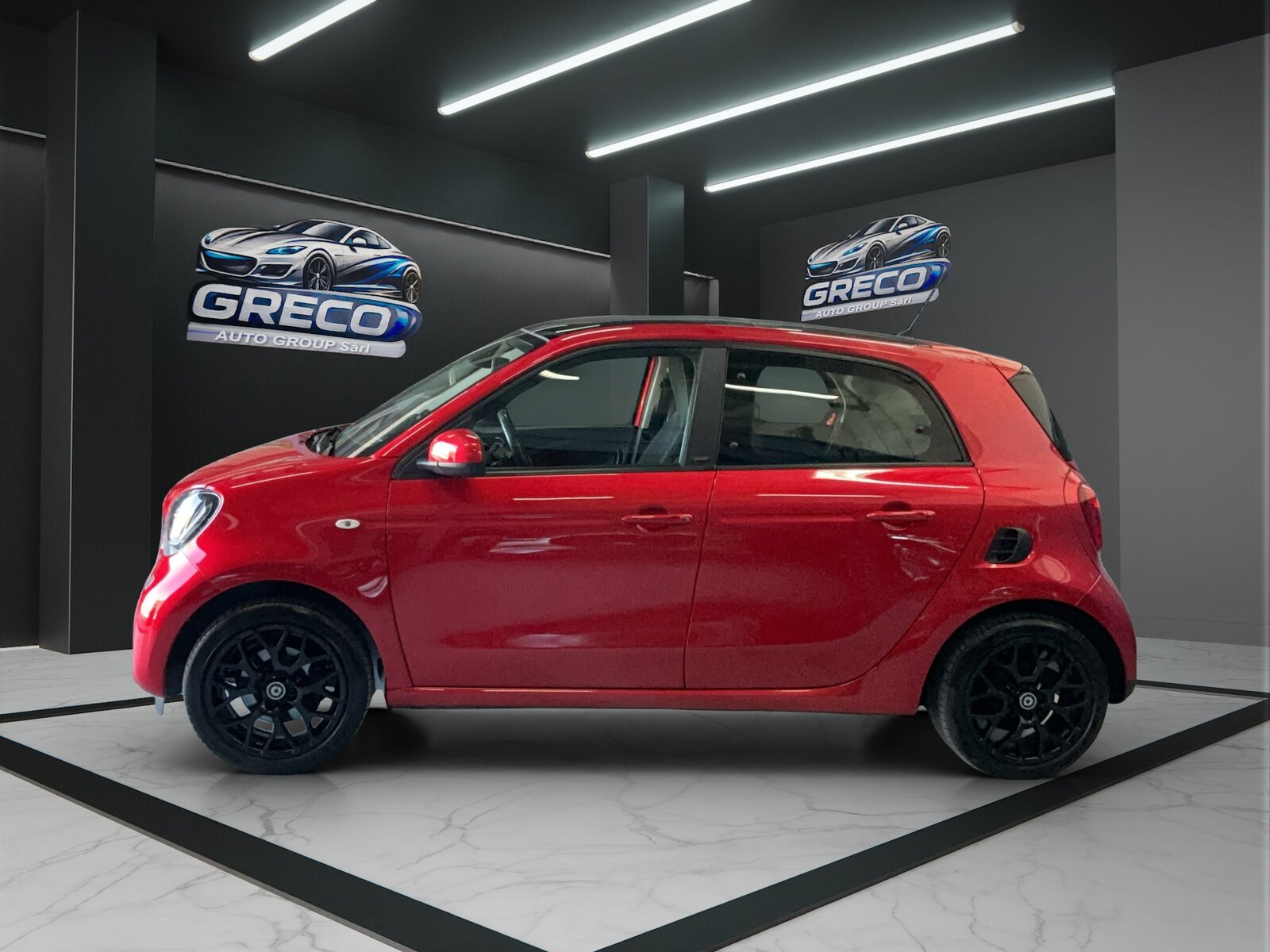 SMART Forfour 1.0 71 Passion twinamic, Essence, Occasion / Utilisé, Automatique - 3
