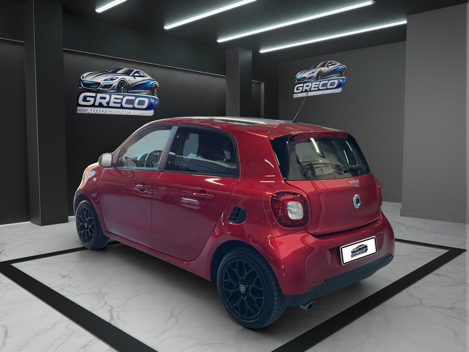 SMART Forfour 1.0 71 Passion twinamic, Essence, Occasion / Utilisé, Automatique - 4