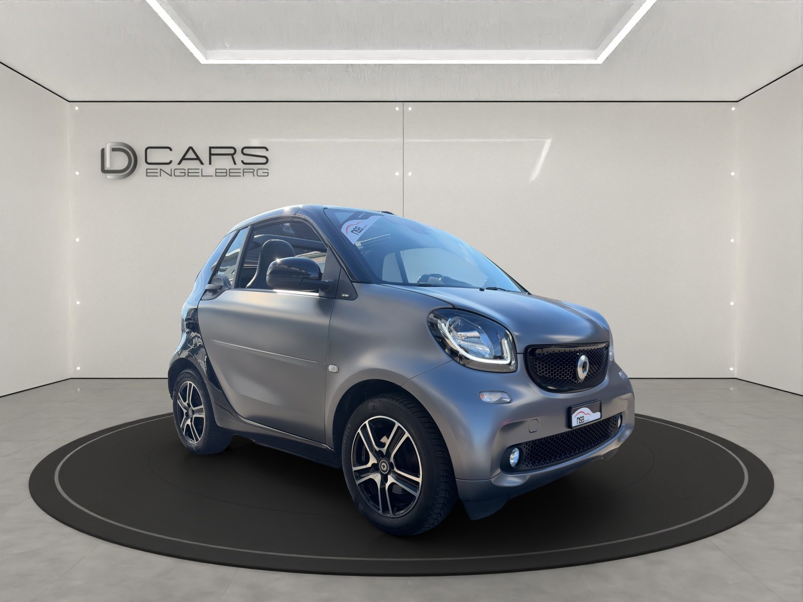 SMART fortwo prime twinmatic ** GRAU MATT **, Petrol, Second hand / Used, Automatic - 5