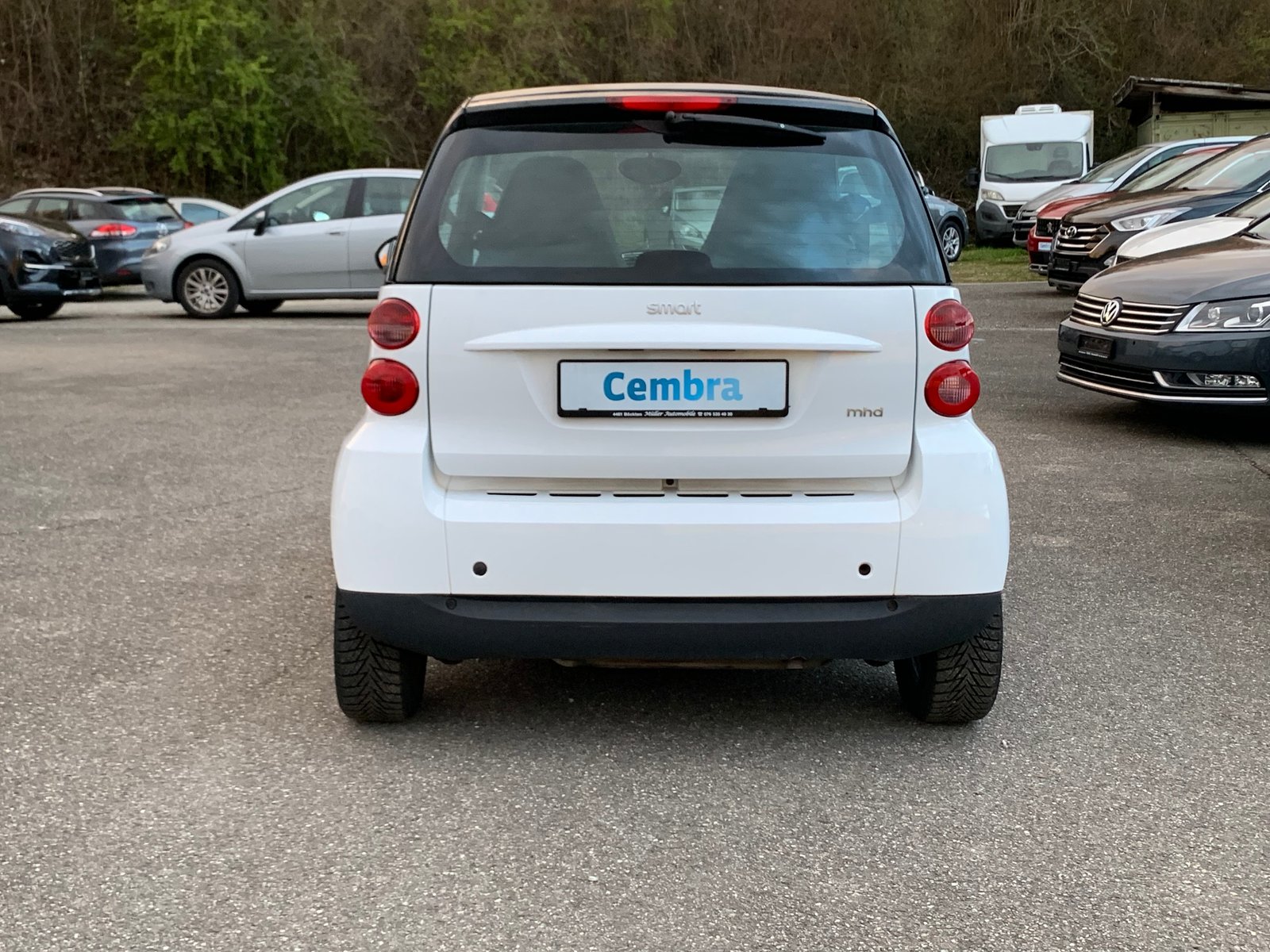 SMART fortwo black white limited mhd softouch, Petrol, Second hand / Used, Automatic - 7