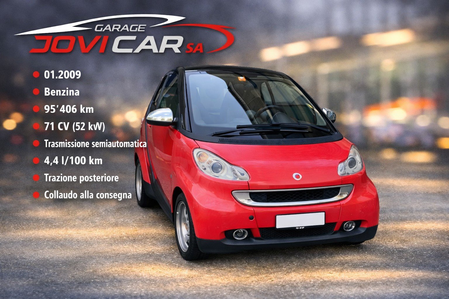 SMART FORTWO swiss edition mhd softouch