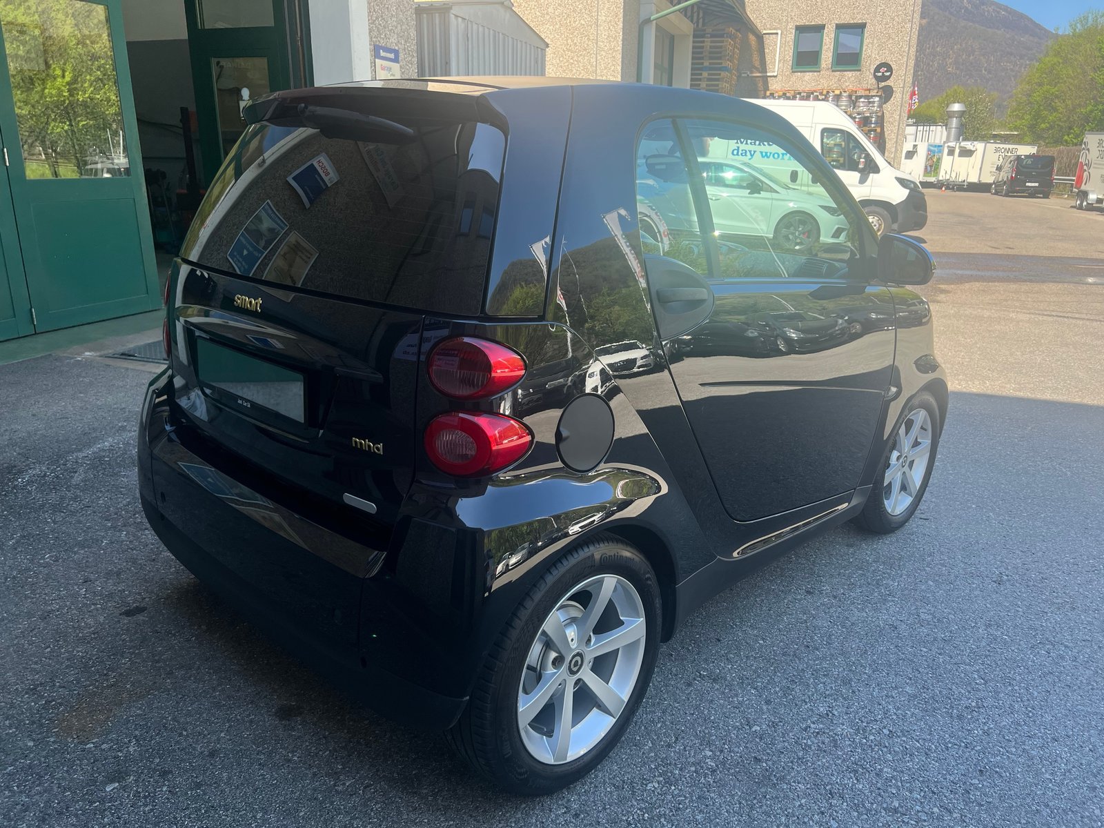 SMART FORTWO black white limited mhd softouch, Benzin, Occasion / Gebraucht, Automatik - 4