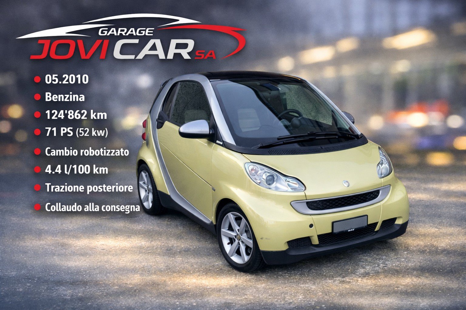 SMART FORTWO passion mhd softouch