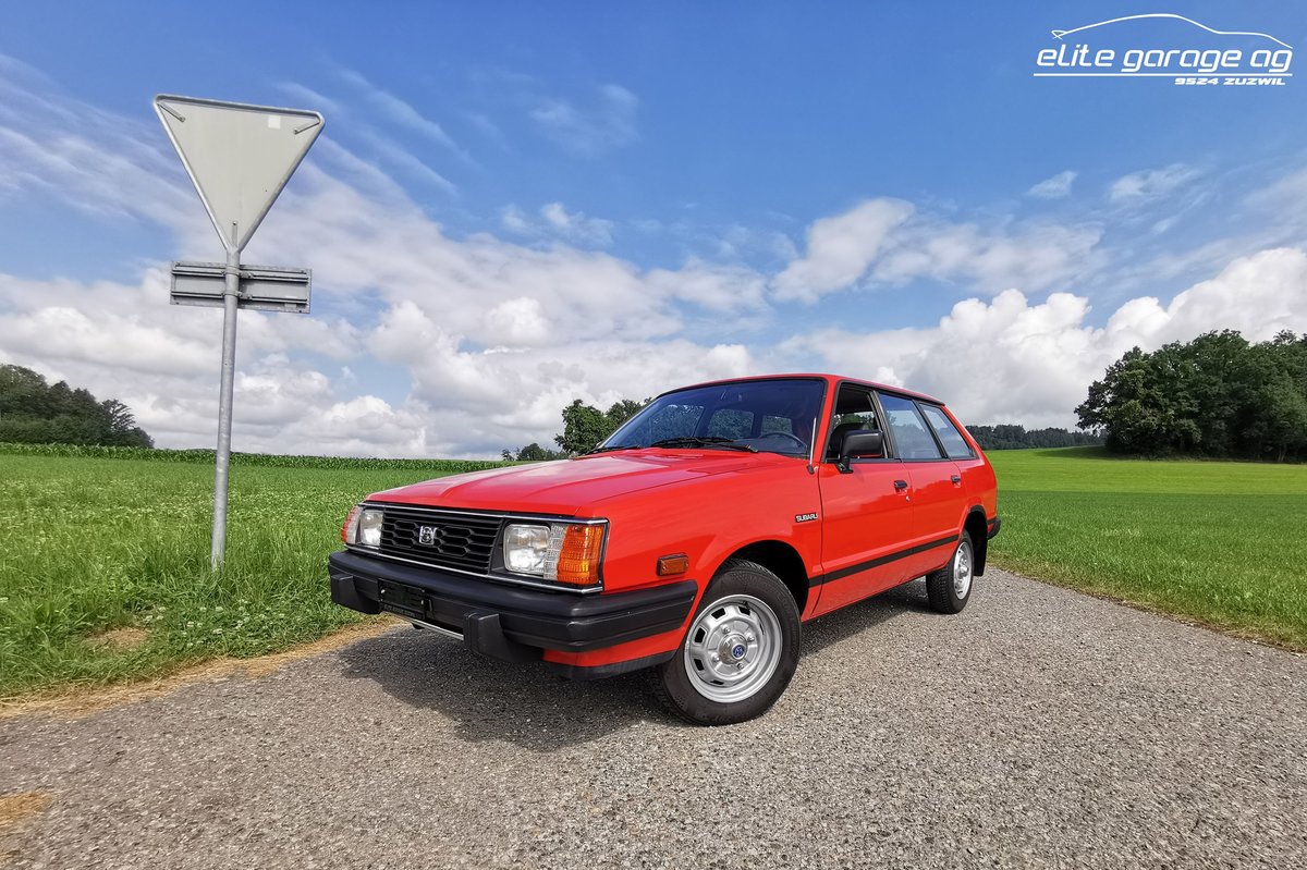 SUBARU 1.8 4WD, Essence, Voiture de collection, Manuelle - 4