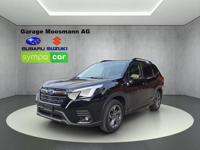 SUBARU Forester Station 2.0i e-Boxer Black Edition, Mild-Hybrid Benzin/Elektro, Occasion / Gebraucht, Automatik