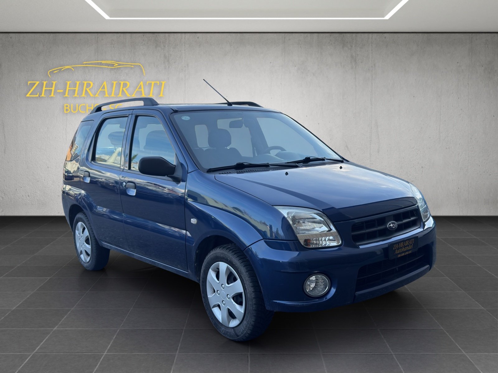 SUBARU G3X Justy 1.3 AWD Blue-/Silver-Special