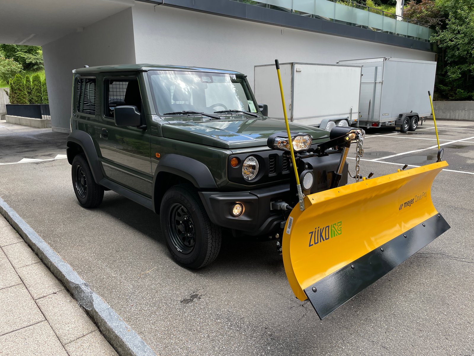 SUZUKI SUZUKI Jimny 1.5 Compact+ 4x4 mit Schneepflug, Winterdienst, Benzin, Neuwagen, Handschaltung - 7