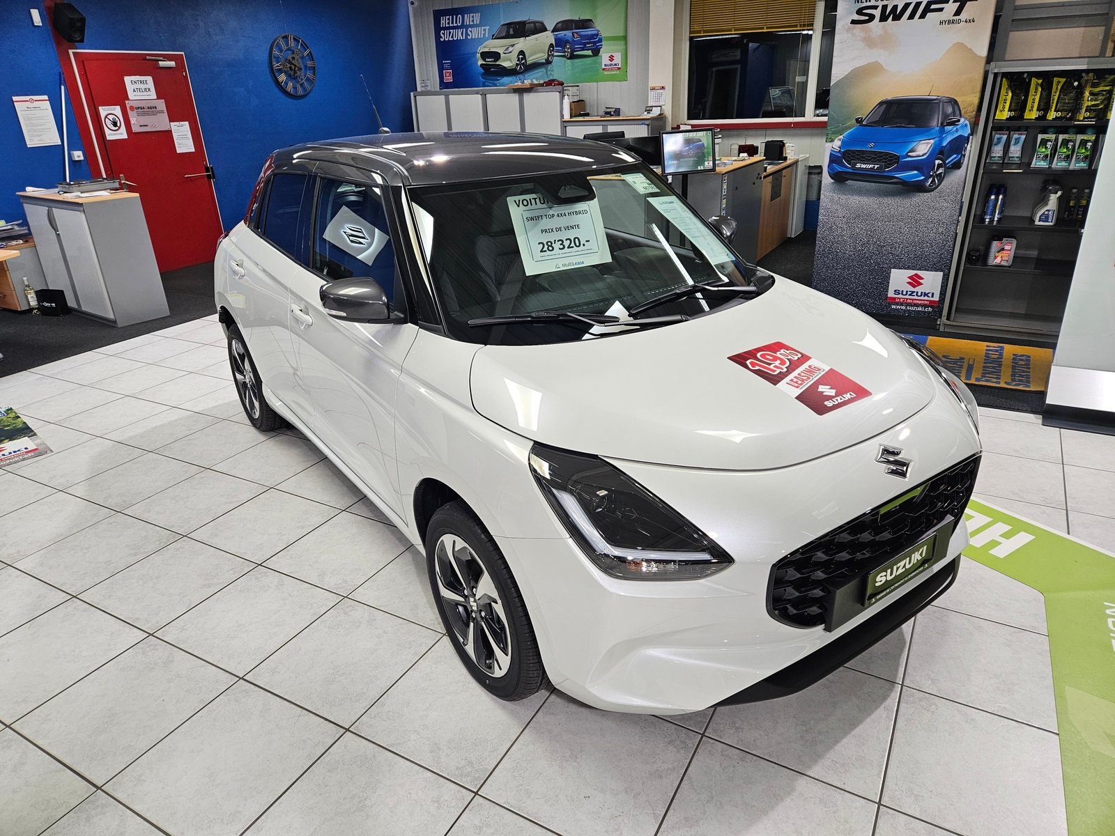 SUZUKI Swift 1.2 Tradizio Top Hybrid 4x4, Hybride Léger Essence/Électricité, Voiture nouvelle, Manuelle - 4