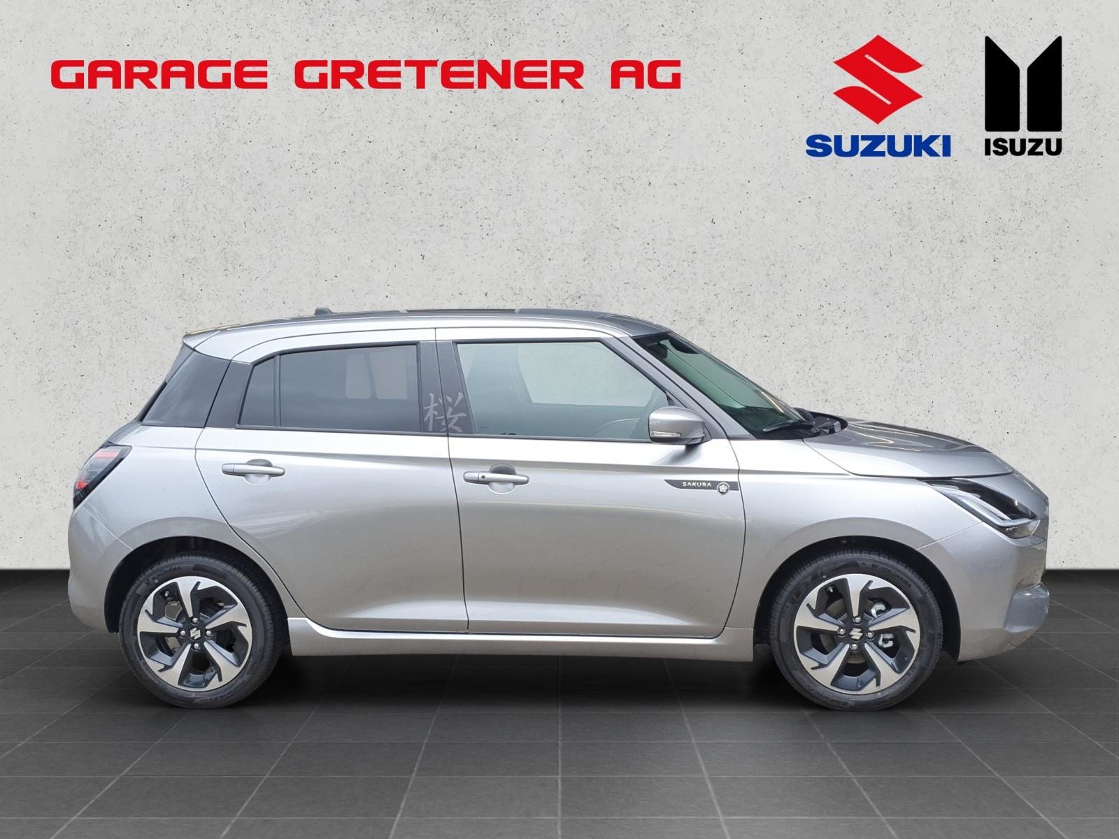 SUZUKI Swift 1.2 Sakura Top Hybrid, Mild-Hybrid Benzin/Elektro, Neuwagen, Automatik - 4