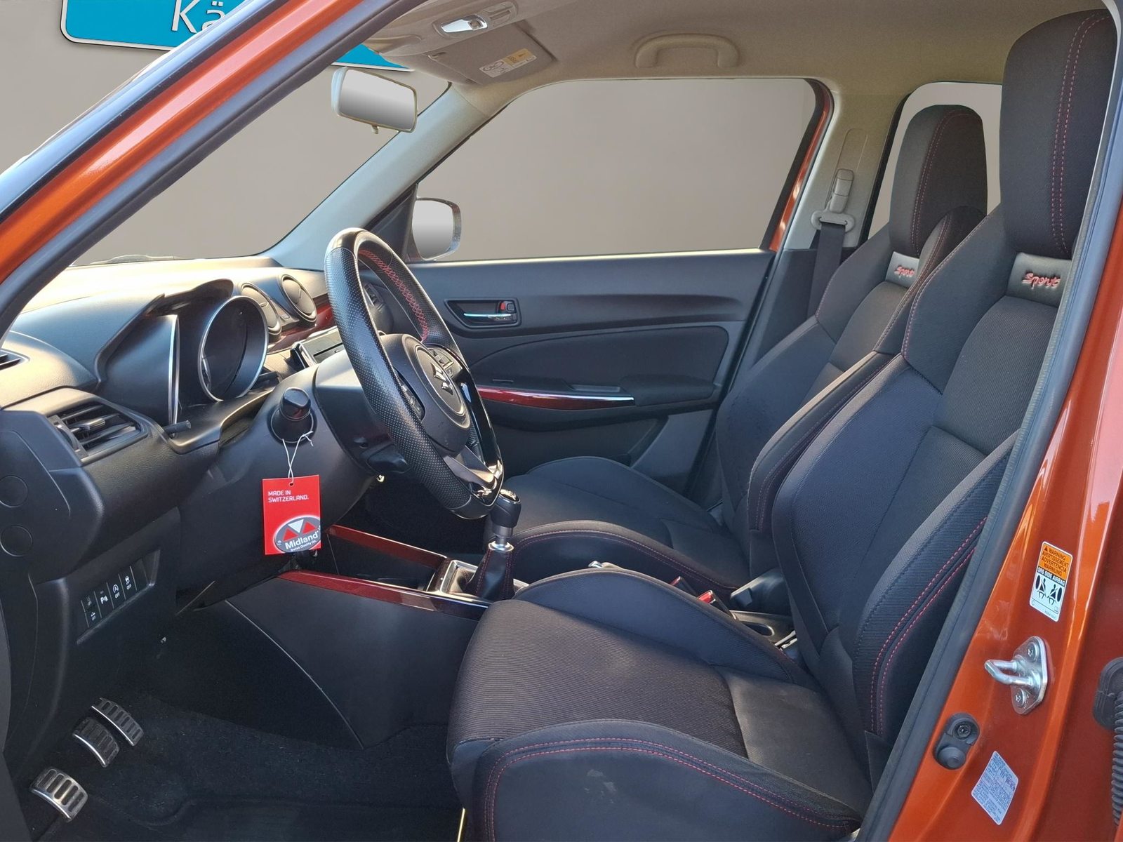 SUZUKI Swift 1.4 T Sport Compact Top Hybrid, Hybride Léger Essence/Électricité, Occasion / Utilisé, Manuelle - 5