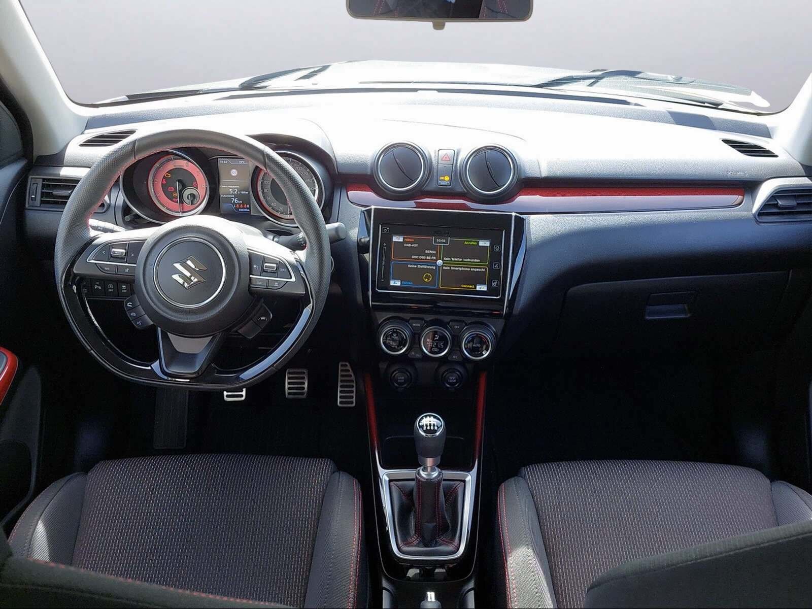 SUZUKI Swift 1.4 T Sport Compact Top Hybrid, Hybride Léger Essence/Électricité, Occasion / Utilisé, Manuelle - 6