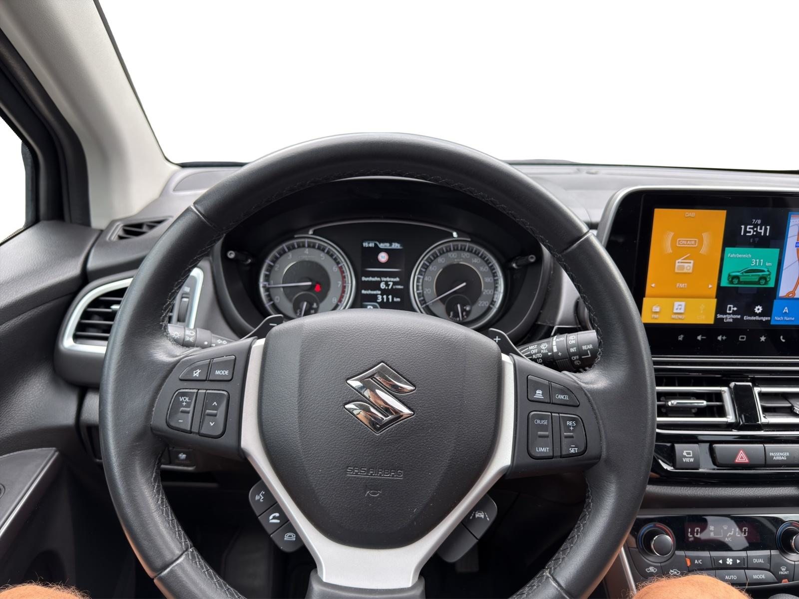 SUZUKI SX4 S-Cross 1.4 T Compact Top Hybrid 4x4, Mild-Hybrid Petrol/Electric, Second hand / Used, Automatic - 7