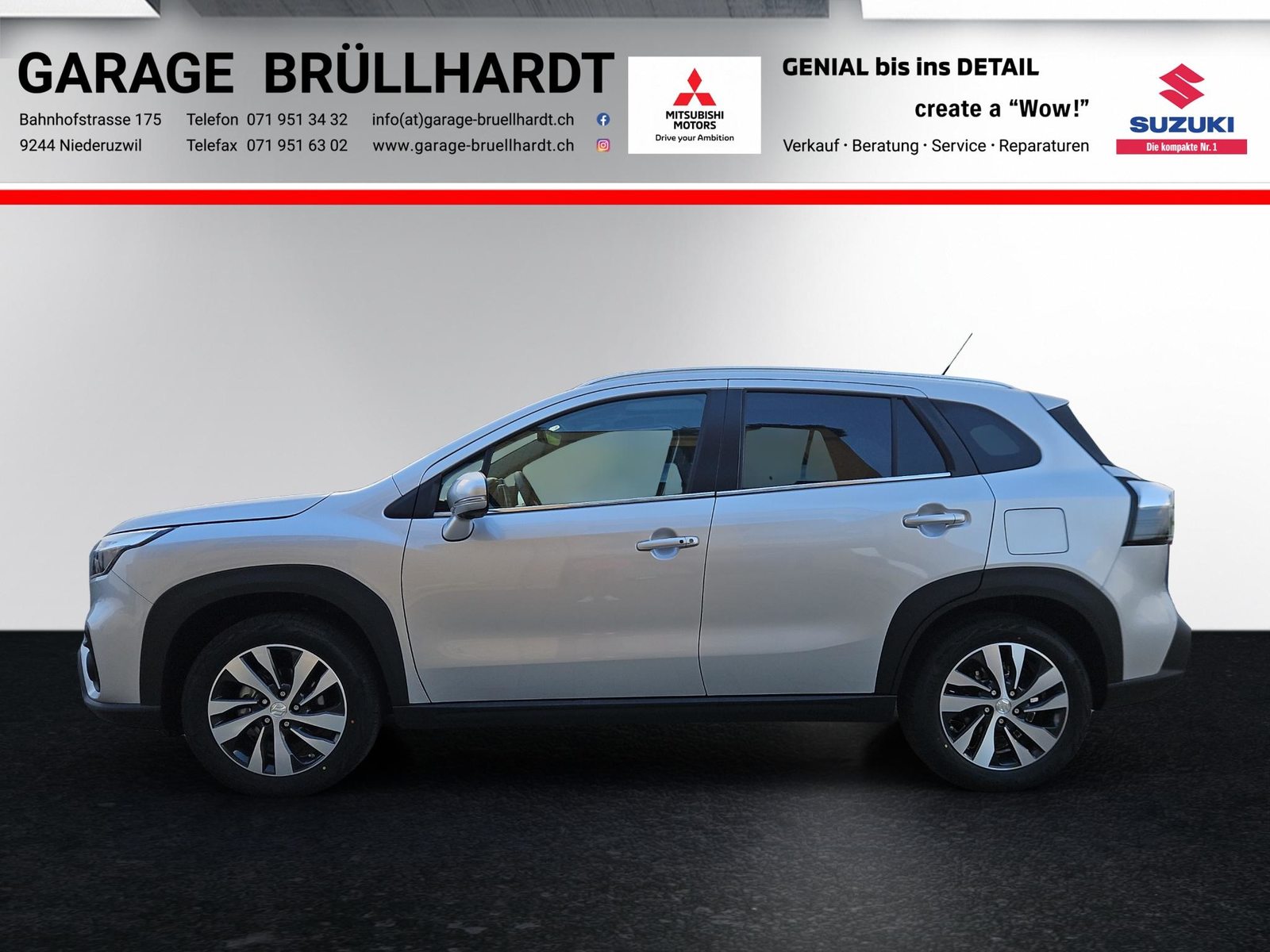 SUZUKI S-Cross 1.4 T Compact Top Hybrid 4x4, Hybride Leggero Benzina/Elettrica, Auto nuove, Automatico - 3