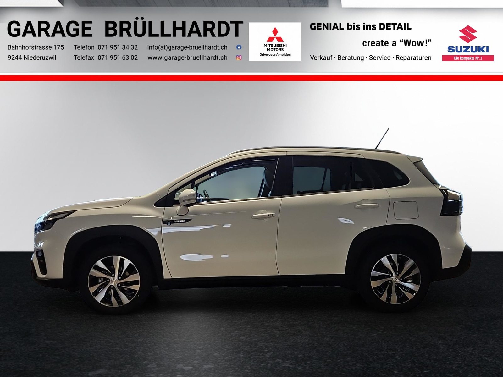 SUZUKI S-Cross 1.4 T Sakura Top Hybrid 4x4, Hybride Leggero Benzina/Elettrica, Auto nuove, Automatico - 3