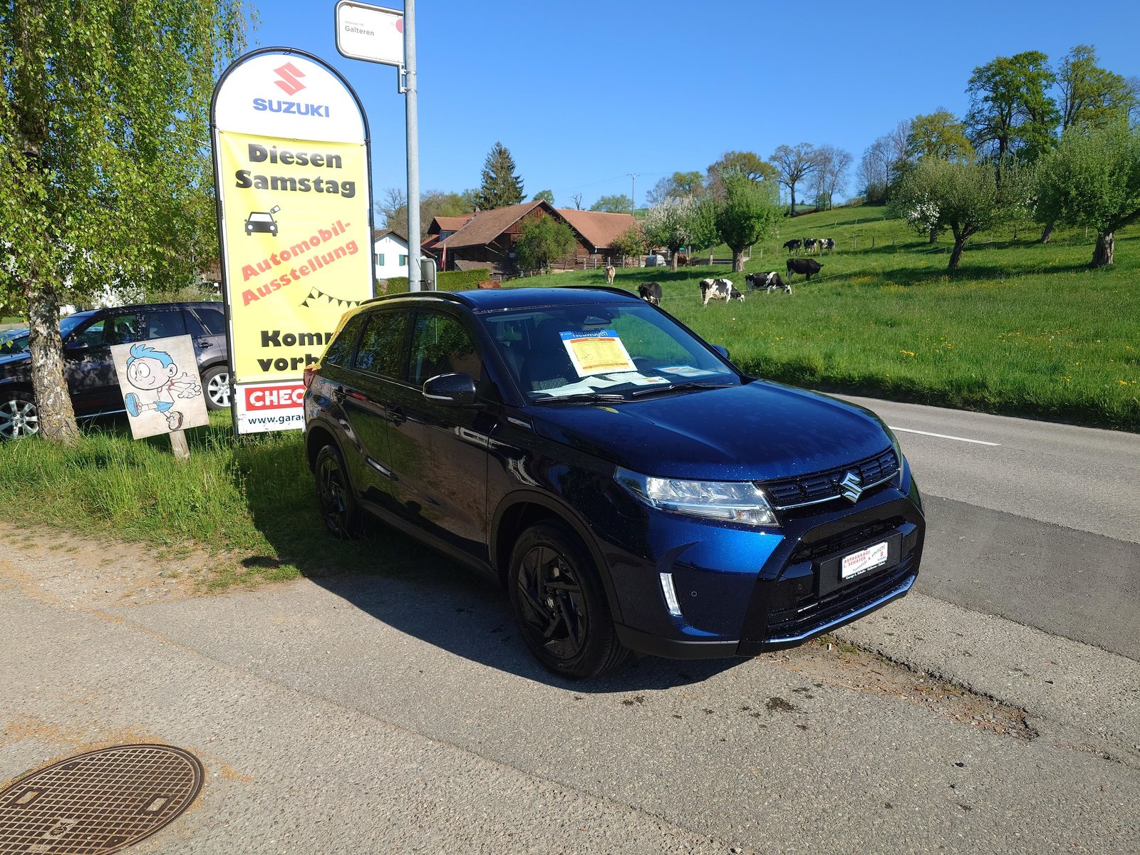 SUZUKI Vitara 1.4 T Black Edition Top Hybrid 4x4, Hybride Leggero Benzina/Elettrica, Auto nuove, Automatico - 2