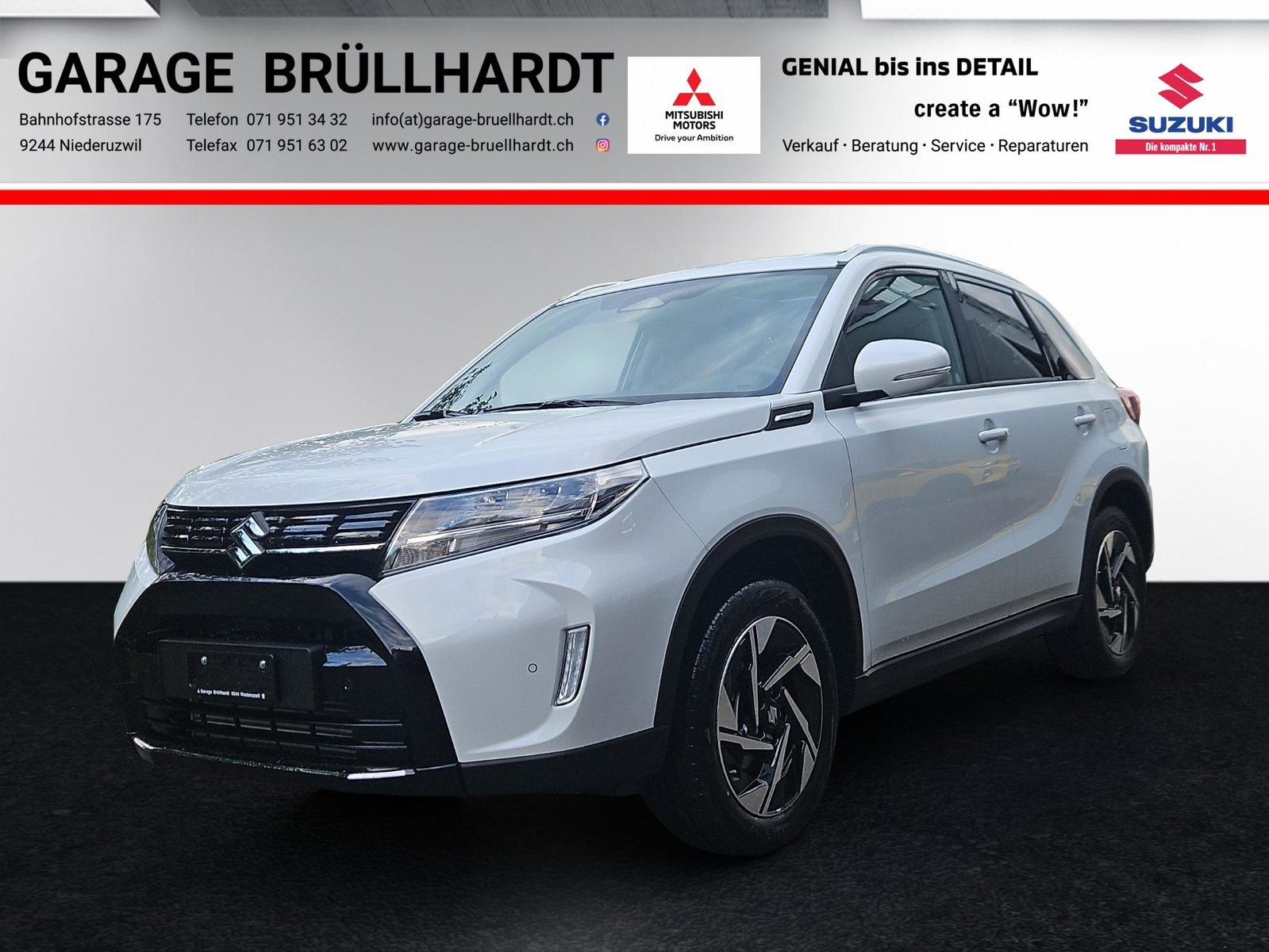 SUZUKI Vitara 1.4 T Compact Top Hybrid 4x4 mit AHK