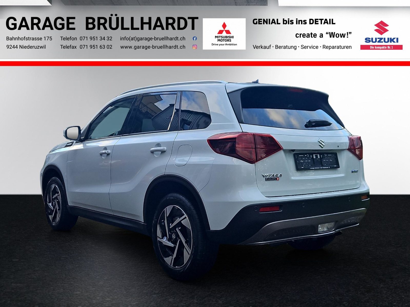 SUZUKI Vitara 1.4 T Compact Top Hybrid 4x4 mit AHK, Mild-Hybrid Benzin/Elektro, Neuwagen, Automatik - 5