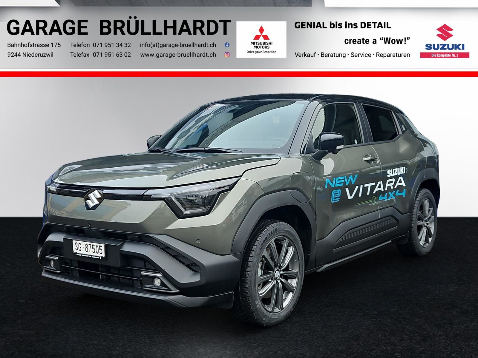 SUZUKI e Vitara Compact Top 4x4, Electric, New car, Automatic