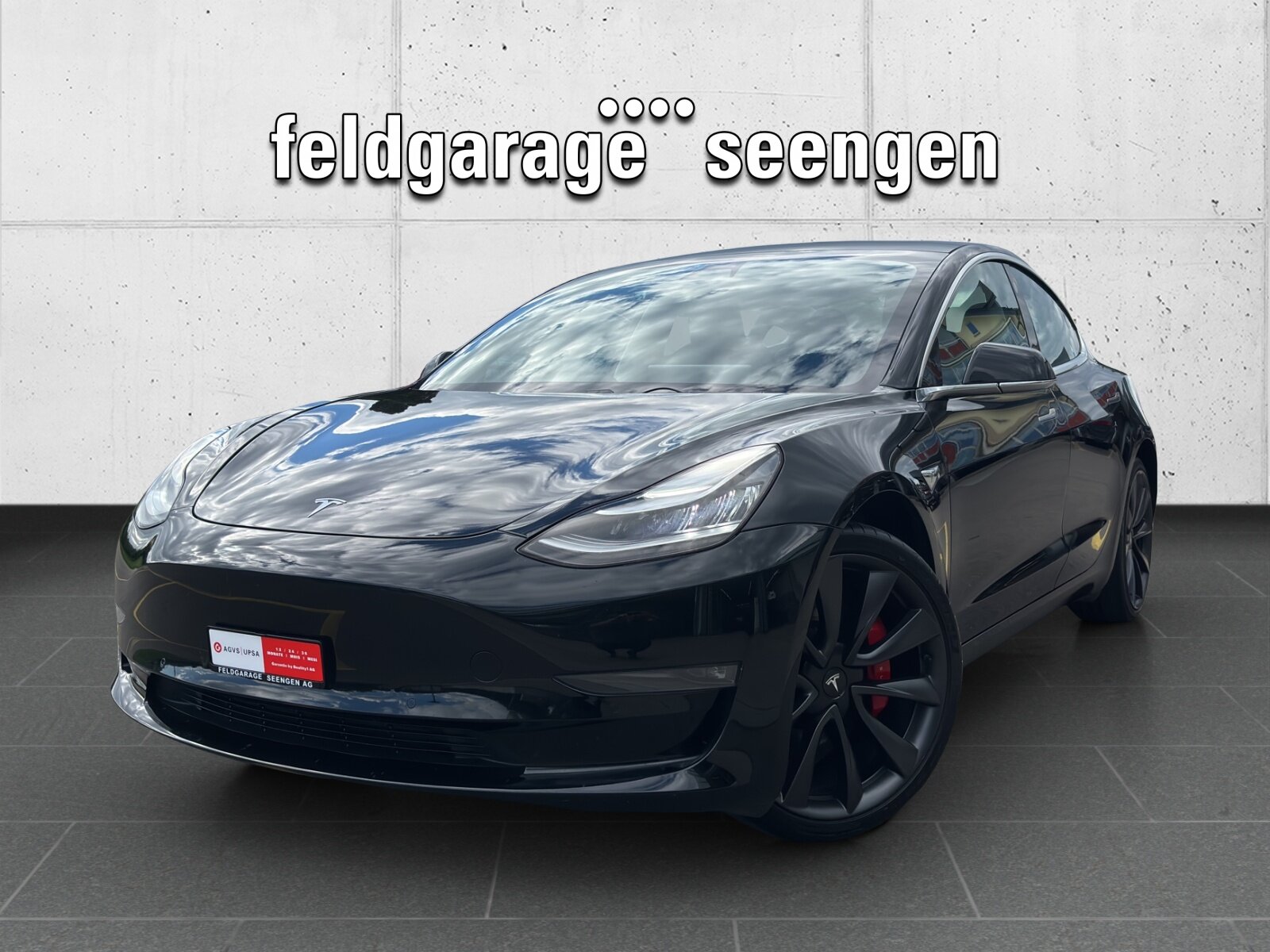 TESLA Model 3 Performance Dual Motor AWD mit Panorama-Glasdach, A