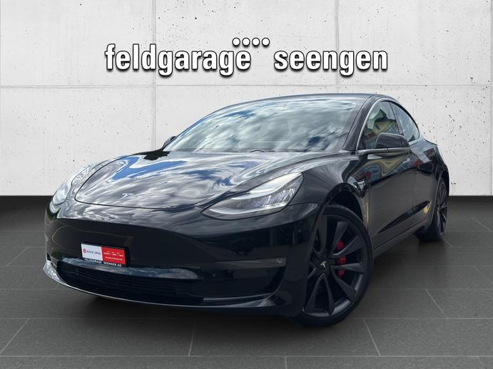 TESLA Model 3 Performance Dual Motor AWD mit Panorama-Glasdach, A, Elettrica, Occasioni / Usate, Automatico